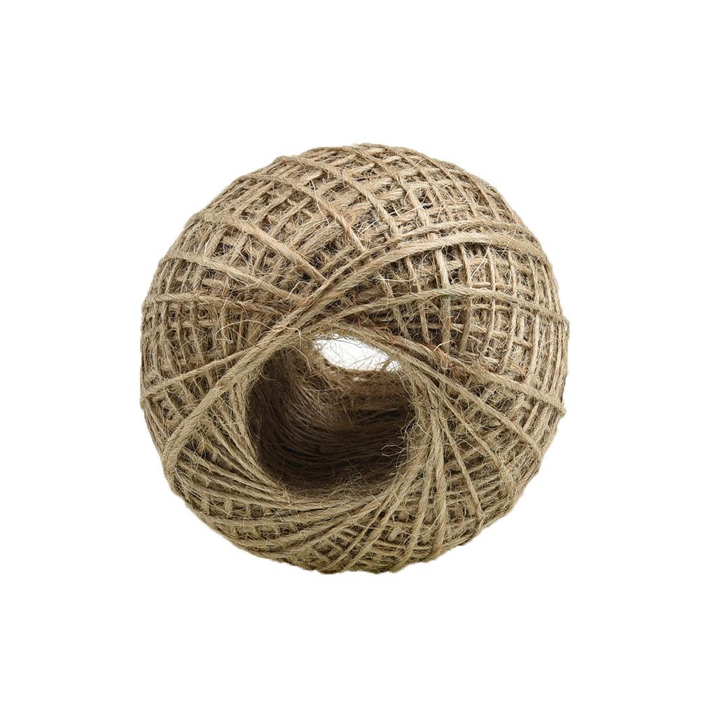 Craft Rope Single Hemp Cord 100m Scrapbooking Twine Bundling Cord Rope Crafts DIY String Packaging Rustic String