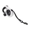 Auto Retractable Pet Leash Soft Grip Reflective Webbing Walking Dog Leash with LED Light 5m Nylon Rope Medium for