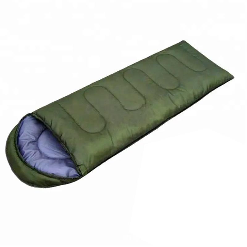 Thickened Outdoor Camping Hooded Sleeping Bag for Winter & Autumn