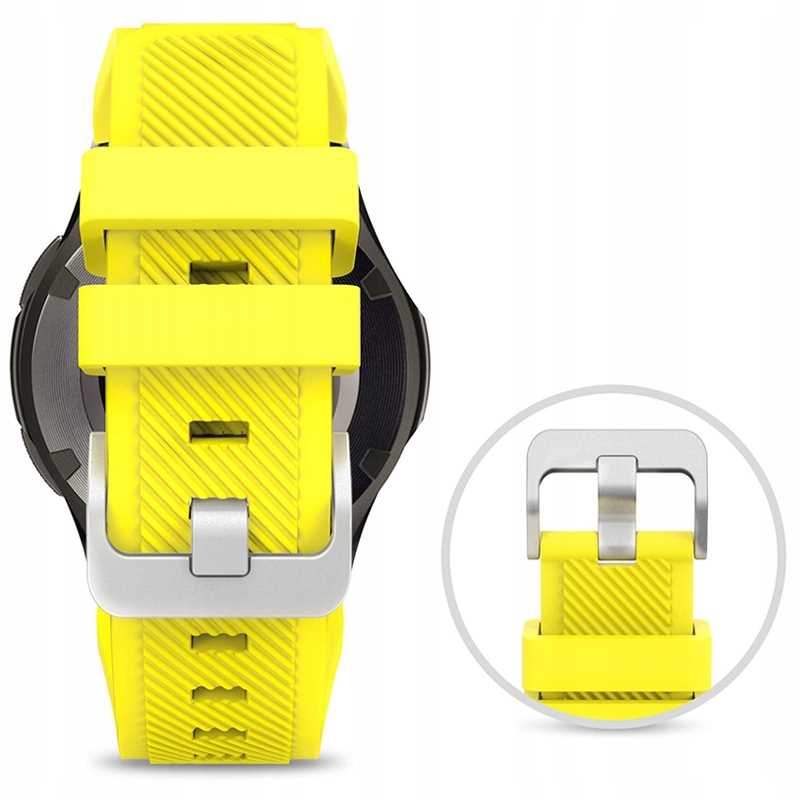 Sc Watchband 22Mm Yellow