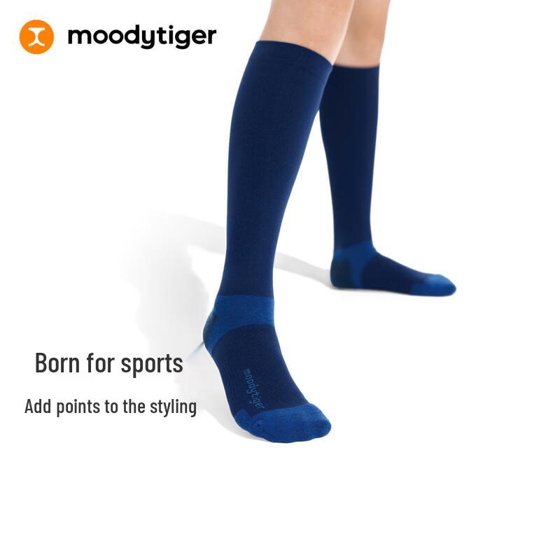 Moodytiger Kids Moisture-Wicking Breathable Athletic Long Socks 37-42