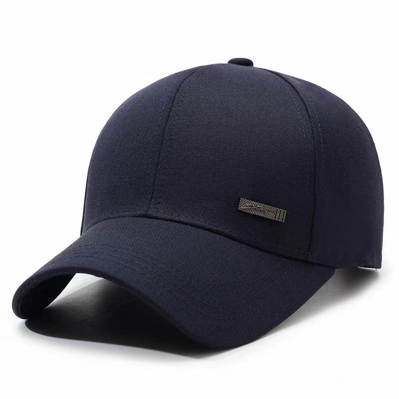Men's baseball cap - outdoor casual sports travel sun hat - visor cap for middle-aged and elderly