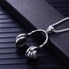 Ladies Necklace Men's Necklace Retro Earphone Pendant Couple Hip-hop Necklace