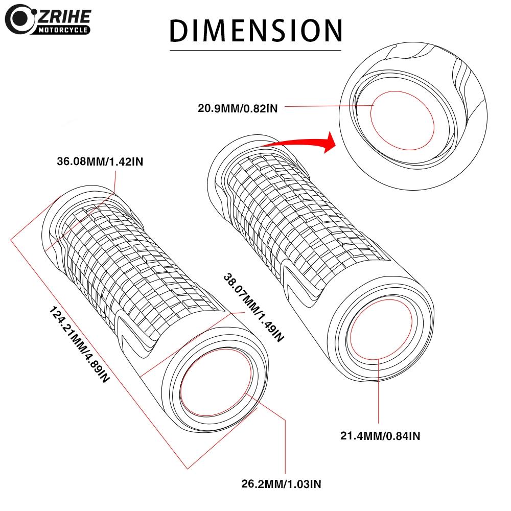 Motocyklové CNC příslušenství 22mm Rukojeti Řídítka Moto Hand Bar Motorka pro Aprilia RS125 RS 125 1996 1997 1998