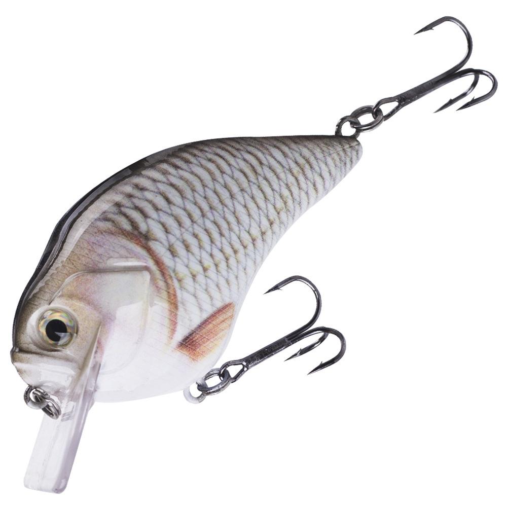 7.5cm 15.3g Floating Crankbait Lure Topwater Rocker Fishing Bait for Bass