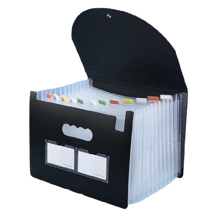 13/25 Pockets File Folder File Bag Document Storage Bag Document Bag A4 Accordions Bag School Office Supplies