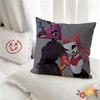 pc Ggangle Jax Zzooble Cute Cartoon Pillow Case Fashion Square Pillowcase Bedroom Sofa Room Ins Decoration Leisure