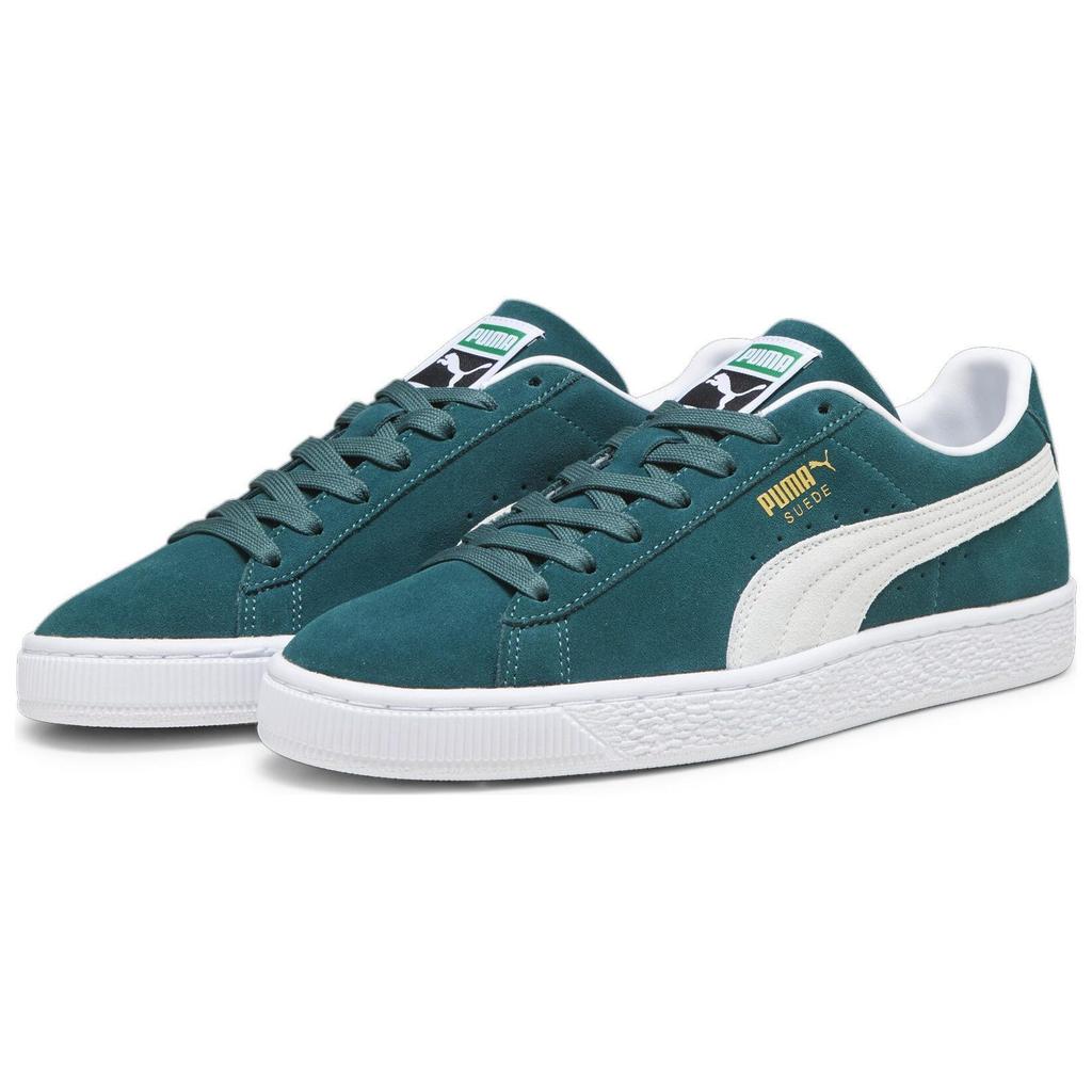 Puma Suede Classic Xxi Unisex Malachite White Sneakers 374915-89