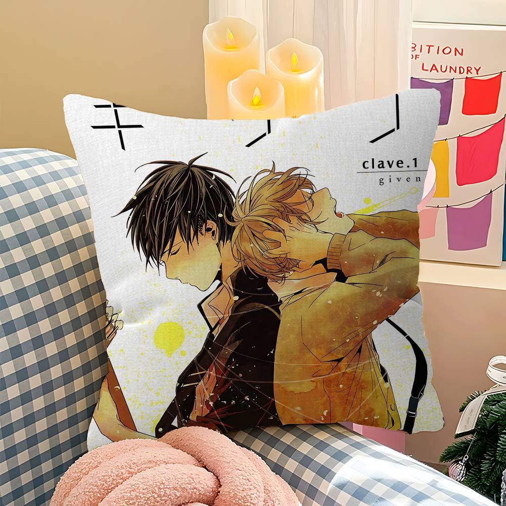Japanses Cartoon Given Pillow Cover Design Cushion Cover Decor Holiday Decorati