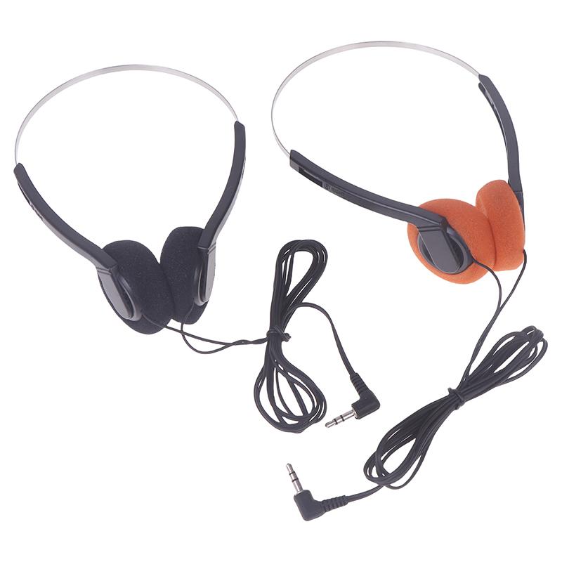 Fashion Classic Underwire Headphone Music Mp3 Walkman Portable Wired Small Headphones Sports Photo Props