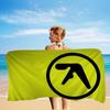 A-Aphex Twin Microfiber Printed Beach Towel Mountain Climbing Yoga Beach Swimming Running Absorbent Soft Towel