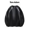 TOM ADAM American Fashion Striped Crewneck Sweatshirt