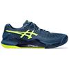 Asics Gel Resolution 9 Low Top Tennisschuhe Herren Blau Gelb Casual 1041A376-404