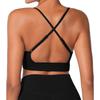 Women's High Impact Sports Bra 2025 Summer Breathable Wire-Free Workout Top, Seamless Moisture-Wicking Gym Tops with Adjustable Straps