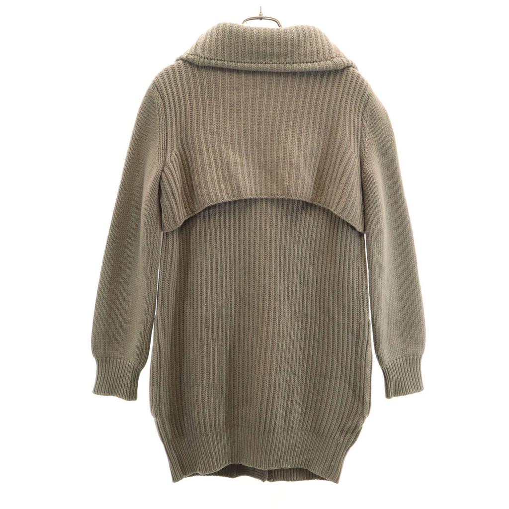Max Mara Made In Italy Cashmere Blend Long Sleeve Knit Cardigan S Women Used