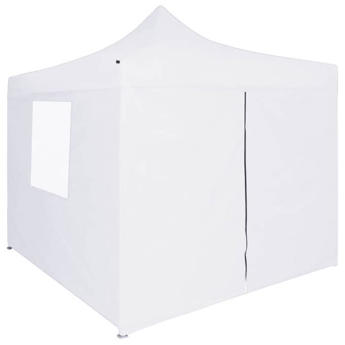 VidaXL Tente de Réception Pliable avec 4 Parois Tonnelle de Jardin Tonnelle de Patio Pavillon de Terrasse Tente d'Extérieur 48861