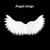 Openable Electric Angel Wings Bouquet DIY Pearl Cotton Handcraft Ornament for Christmas Home Decoration