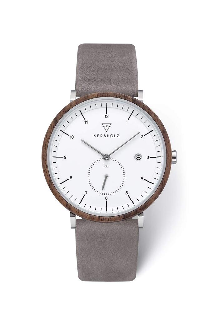 Kabholz Men's Wooden Watch, German Design, Waterproof, Officially Imported, WANT9276