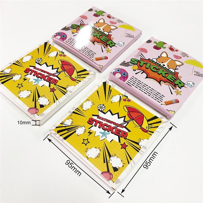 Waterproof Small Fresh 50Pcs Graffiti Stickers Suitcase Notebook Scooter Sticker 