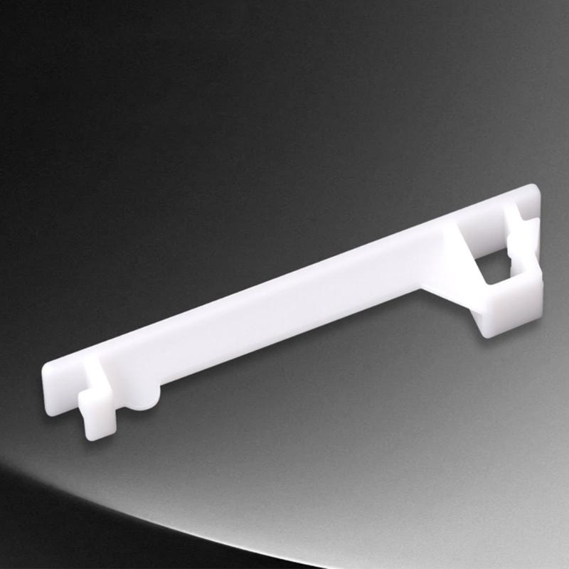 50Pieces Multipurpose Single Gang White Brushplate Wall Covers Portable Accessory for Concealing PZ30 and Speaker Wire