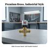 Thermostatic Mixing Faucet | Stable Temperature Control, Polished Chrome Cap,