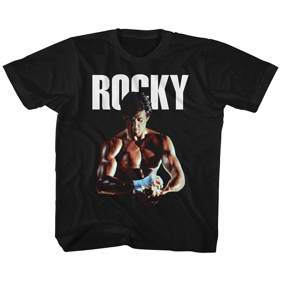 Rocky Fist Tape Movie Children s T-shirt 140