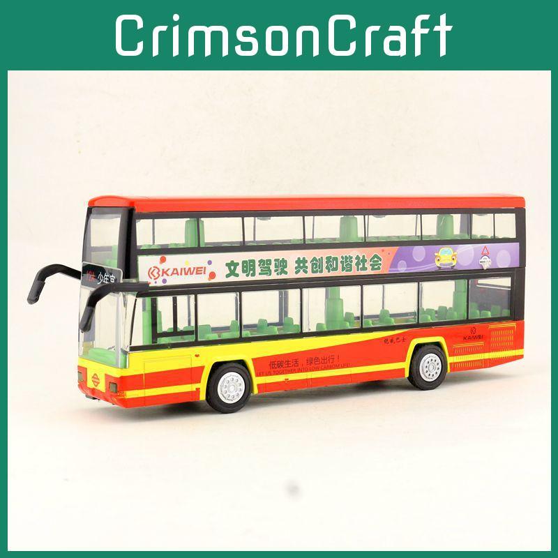 Tourist Lloy Bus Toy Model With Sound Light And Inertia Operation Design