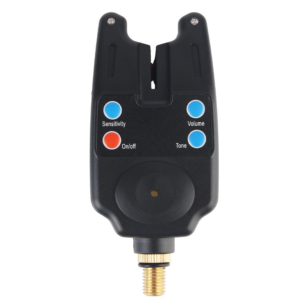 

Светодиодный индикатор Рыболовные принадлежности Рыболовные принадлежности Сигнализатор поклевки для ловли карпа JY-1 с регулировкой чувствительности тона громкости чёрный