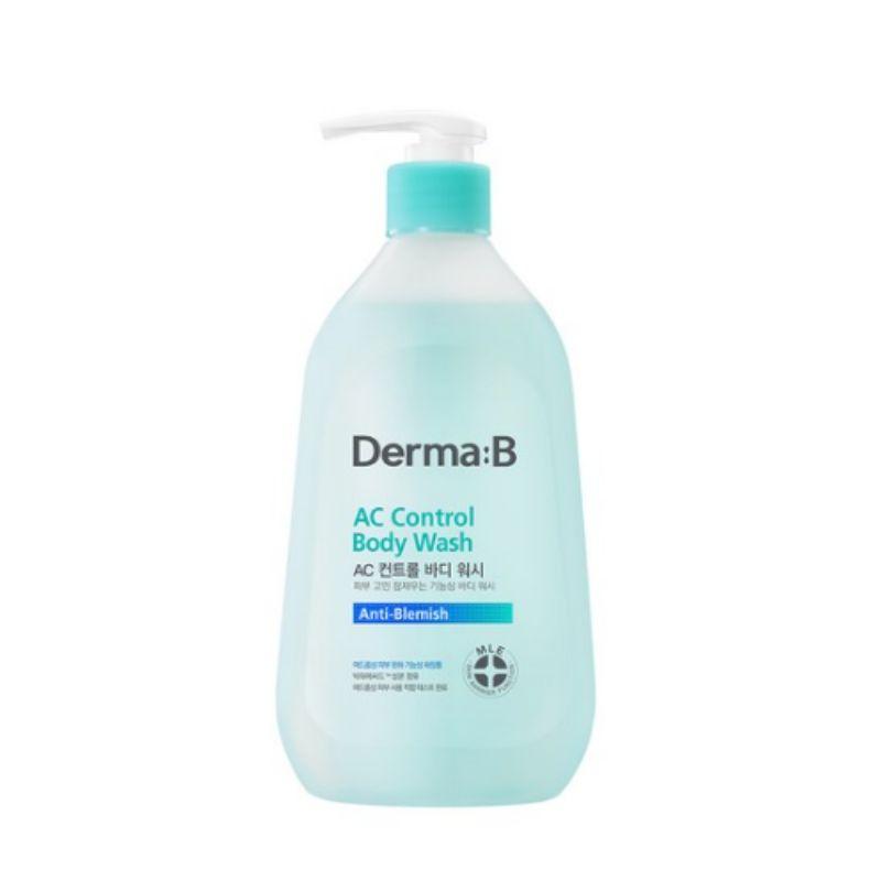 Derma:B AC Control Body Wash 420ml – Deep Cleansing Body Wash for Blemish-Prone & Oily Skin