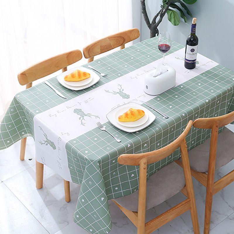

Northern European-Style Oil-Free Internet Celebrity Ins-Style Student Table Cloth Elk 137*137cm