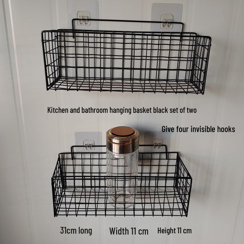 Universal Multi-Layer Hanging Freezer Storage Rack Basket