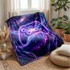 Neon Retro Game Controllers Theme blanket Lightweight Warm Flannel Blanket Decorative Throw Blanket for Home Decoration