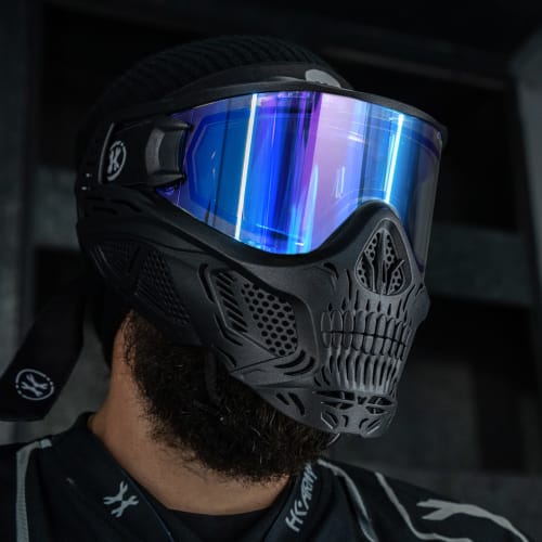 HK Army HSTL "SKULL" GOGGLE - REAPER (BLACK w/ICE LENS)