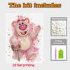 Disney DIY Pearl Art Painting Toy Story Strawberry Bear Home Wall Decoration Pearl Gem Painting Pictures Crafts Home Decoration