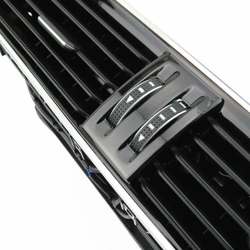 1 Set 3AD 819 701A 3AD 819 702A 3AD819728A Black Chrome Piano Paint Air Conditioning Outlet Vents For VW Passat B6 B7 2006-2011