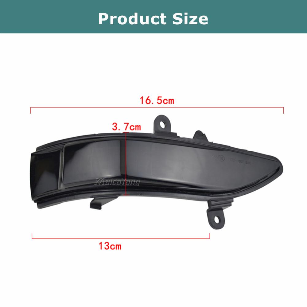 2pc LED Car Rear View Side Mirror Turn Signal Light Rearview Mirror Repeater Lamp LED For Subaru Forester Outback Legacy Tribeca