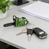 Llavero Cadena de Motosierra Compacta con Cuerda Interactiva para Tirar Juguete de Descompresión Mango Ajustable Cadena de Sierra Desmontable Herramienta Realista