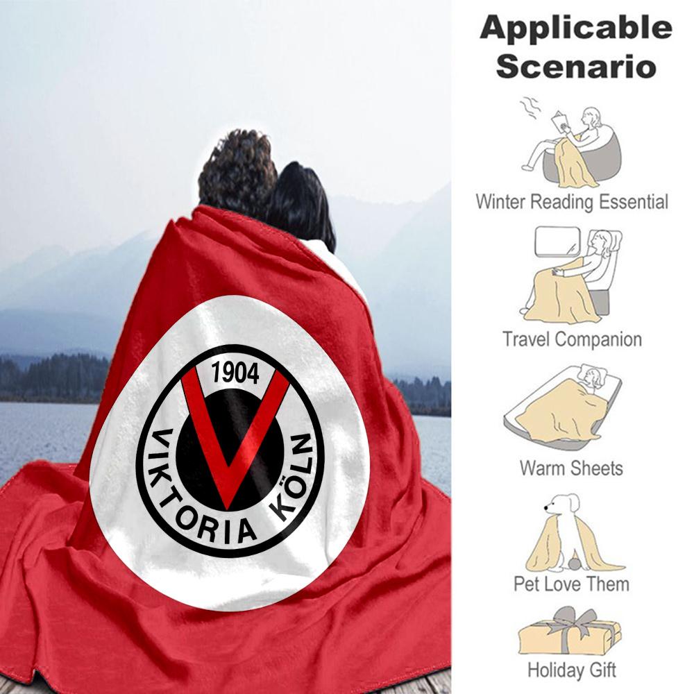 Fc Viktoria Kln Blanket, High quality Comfortable for All Seasons, Home Decor, Warmth and Comfort