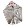 Bobbi Dog Coral Fleece Quick-Dry Hair Wrap Towel for Girls