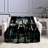 EvaneScence Band Retro Printed Blanket Fashion Warm Blankets Flannel Blanket Bed Linings Home Travel Blankets Birthday Gift