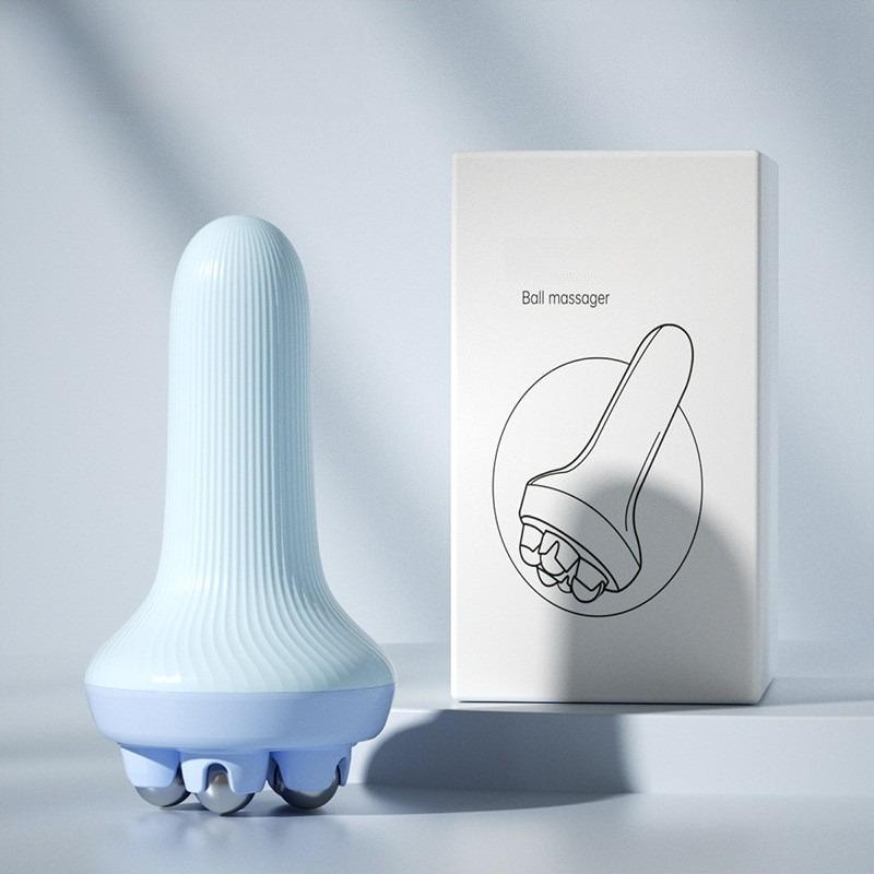 Leg massager, arm shaping, 5-bead roller massager, lower abdomen, leg muscle relaxation massager, handheld