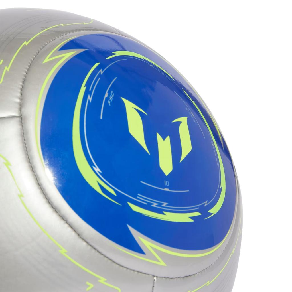 Adidas Messi Club Ball, Unisex Silver Football