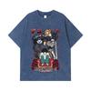 275 GSM Washed T-shirts 100% Cotton Death Note V1 Print Unisex Heavy Cotton T Shirt