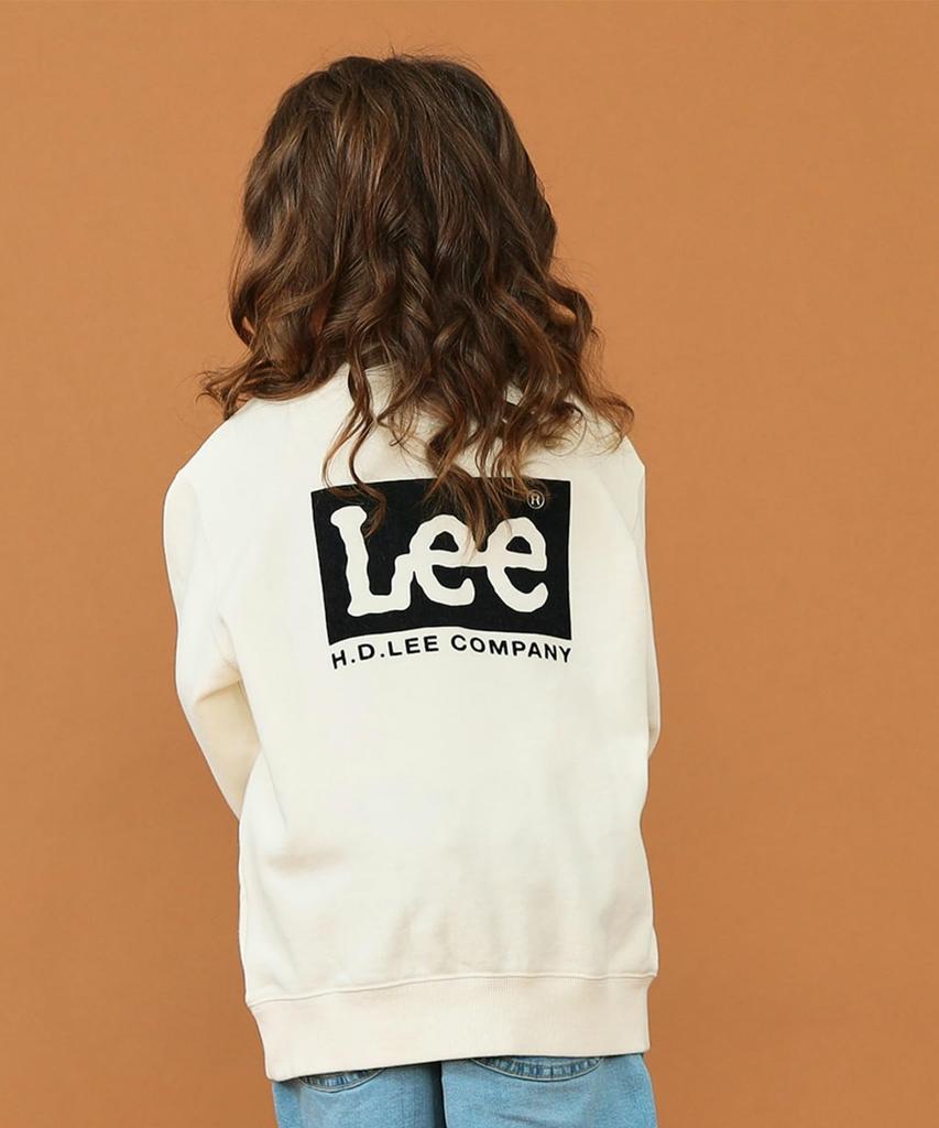 Φούτερ Lee με Λογότυπο Πλάτης Μεγέθη Παιδικά Εκρού Εκτύπωση, 110cm-150cm