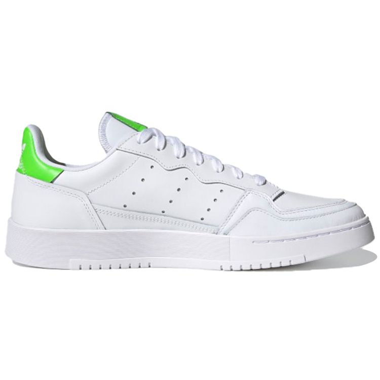 Adidas Originals Super Court Low Top Sneakers Unisex Sneakers White Green FX5707