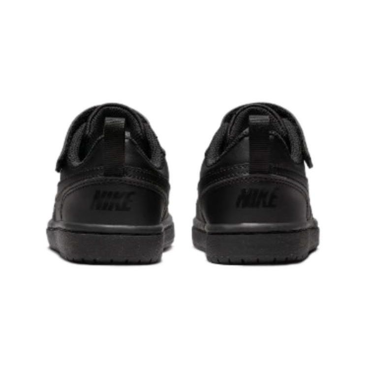 Nike Court Borough Low Recraft PS Triple Black Kids Sneakers DV5457-002