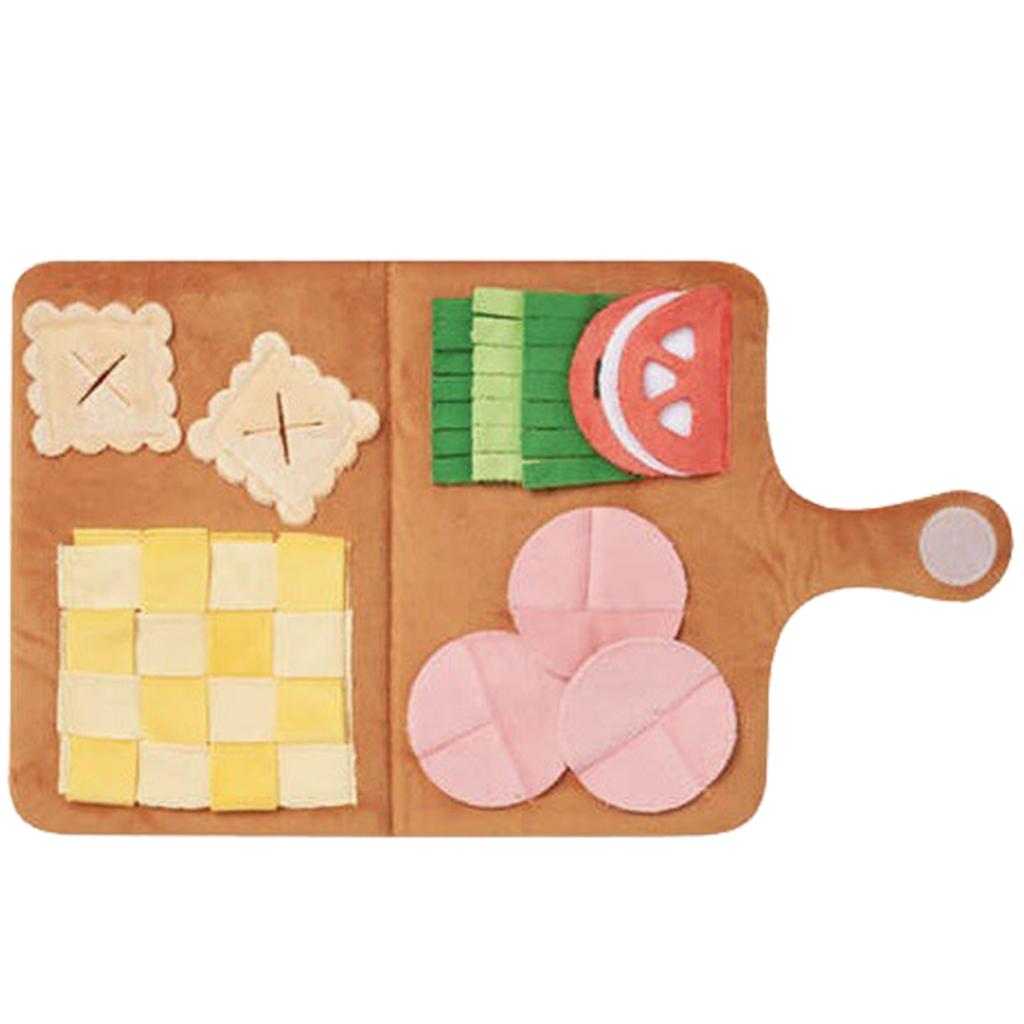 Pet Dogs Snuffle Toy for Small Dogs Plush Toy Puzzle Book Interactive Teething Toy Aggressive Chewers Toy Puppy Favor