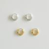 Modernlike 14k Gold-filled Silver Triple One-touch Earrings
