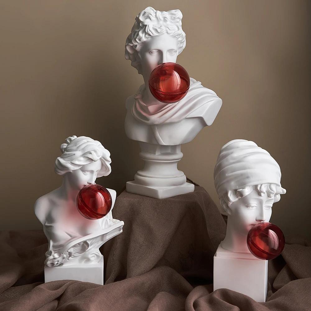 Nordic Style Home Decor  Room Decoration  Desk Accessories Yard & Garden Decors Simplicity Sculptures & Figurines