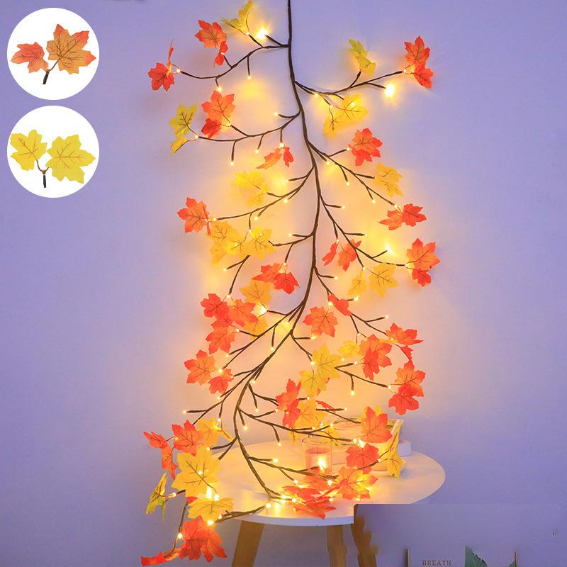 Led Vines Light Strings Willow Vine Branch Diy Light For Room Wall Wedding Party Decor Festival Decorations Garland Light